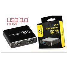 Gembird Capturador HDMI USB, 4K, paso señal HDMI-SX5 Gembird Capturador HDMI USB, 4K, paso señal HDMI